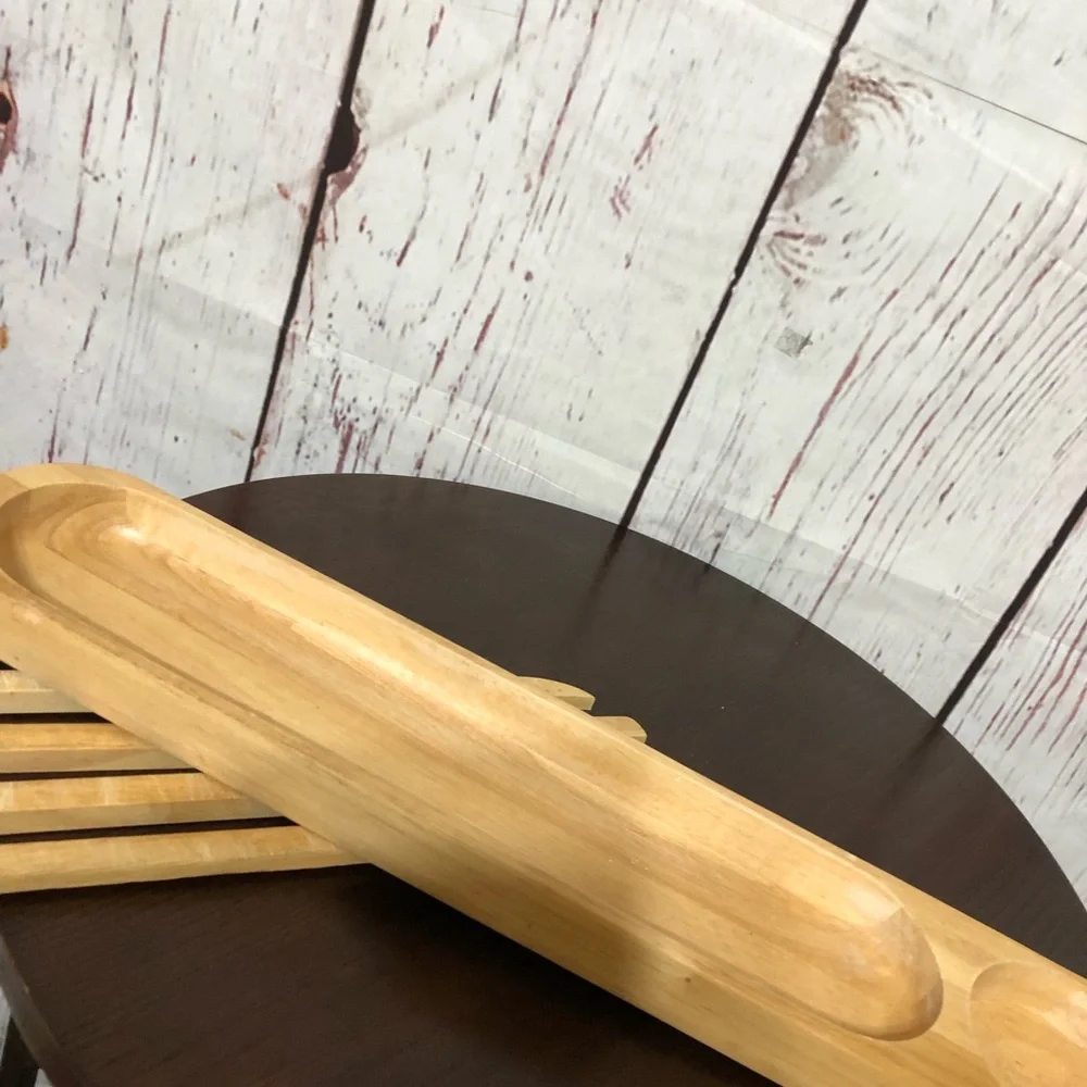 Natural Wood Bread Cutting Tray